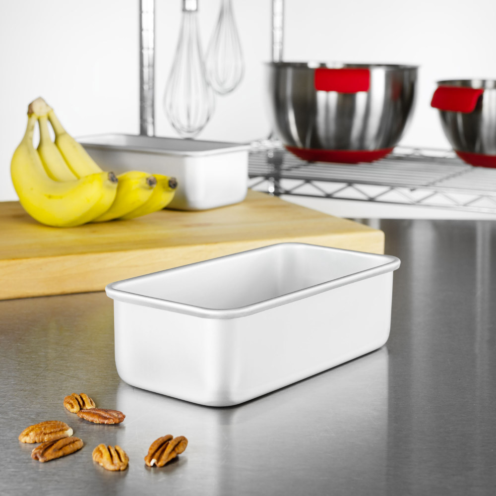 Fat Daddio's Anodized Aluminum Bread Pan, 10" x 5" x 3" image 1