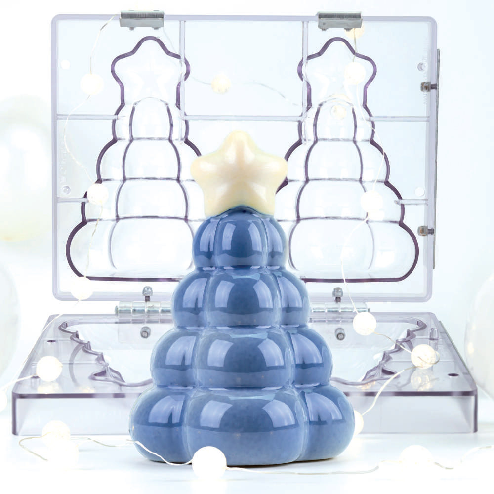 Martellato Balloon Tree Polycarbonate Chocolate Mold, Set of 2 image 2