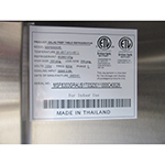 Atosa MSF8303GR Two Door Sandwich Prep Table 60-1/4"W, 17.2 Cu. Ft., Used Excellent Condition image 4