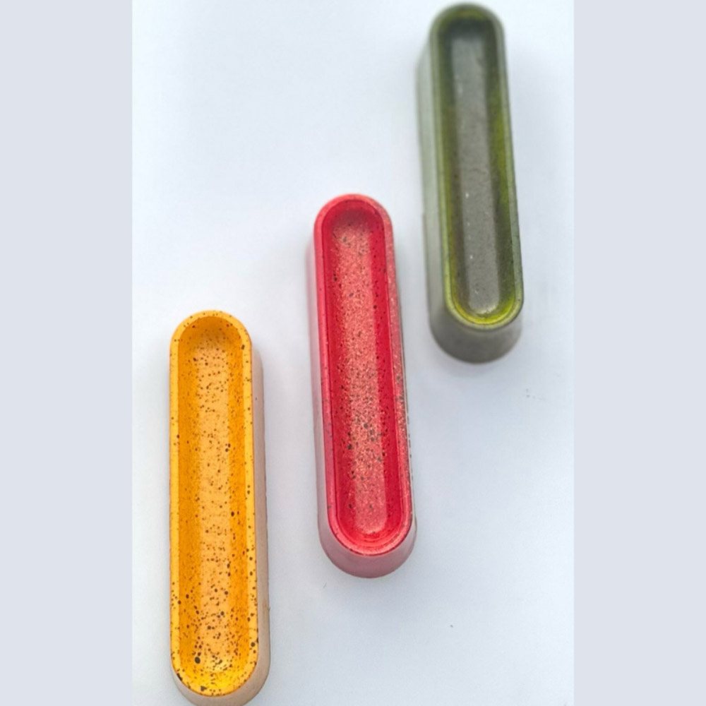 Greyas Polycarbonate Eclair Chocolate Mold, 8 Cavities image 1