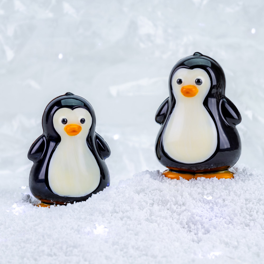 Martellato 3D Penguin Polycarbonate Chocolate Mold, Set of 2 image 2