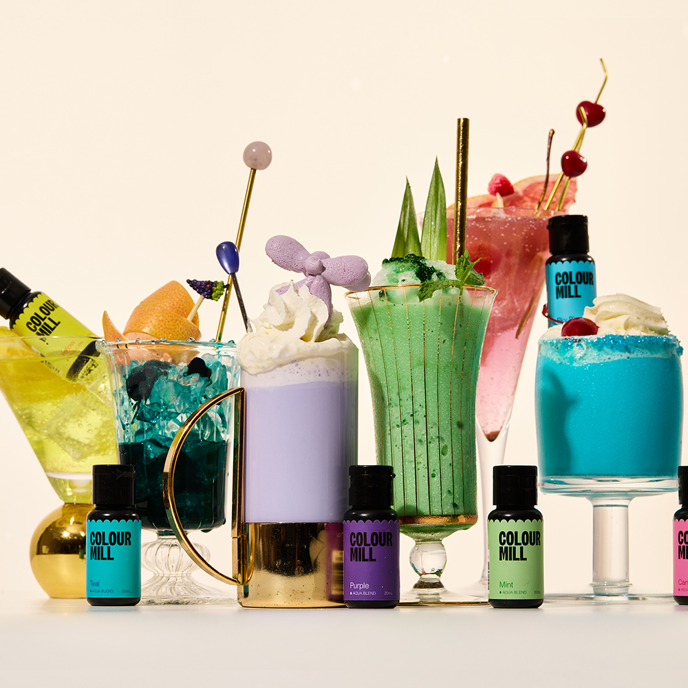 Colour Mill Aqua Blend Pool Party Set, 20 ml - Pack of 6 image 2