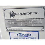 Bloemhof 860L Sheeter Moulder, Includes 2 Pressure Plates, Used Excellent Condition image 5