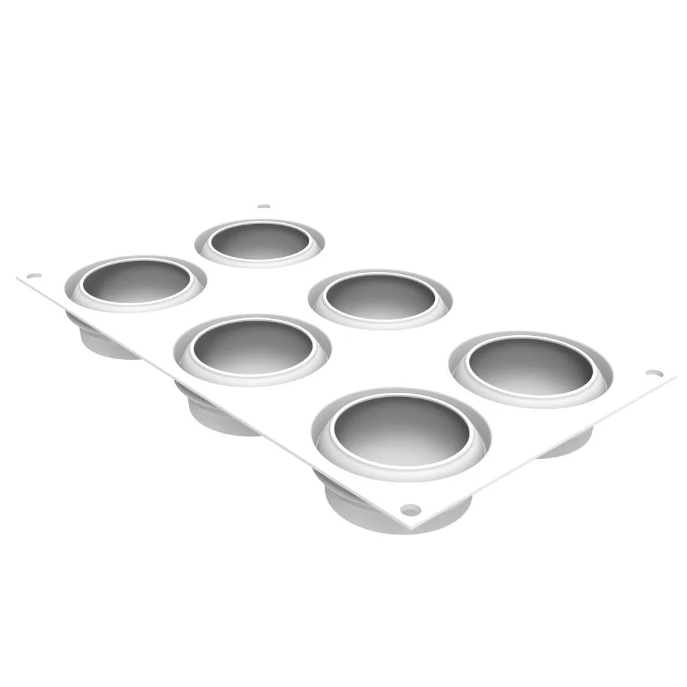 Silikomart OCEAN100 Silicone Mold, 6 Cavities image 2