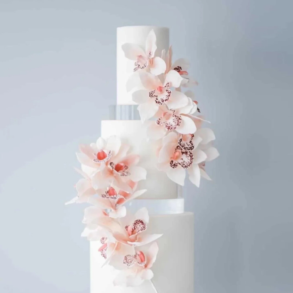 Prop Options 7" Round Clear Acrylic Cake Separator image 1
