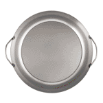 Matfer Black Steel Paella Pan 17-3/4" Diameter x 2-1/4" High image 3