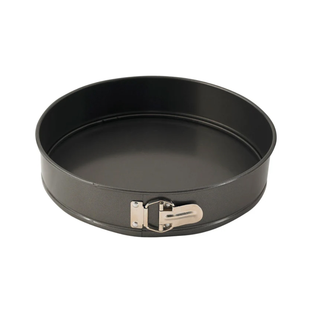 Winco Aluminized Steel Springform Pan, 10" Dia. x 3" Deep image 1