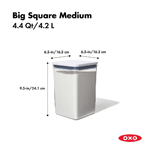 OXO Good Grips Square Container, 4.4 qt. image 1