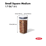 OXO Good Grips Square Container, 1.7 qt image 1