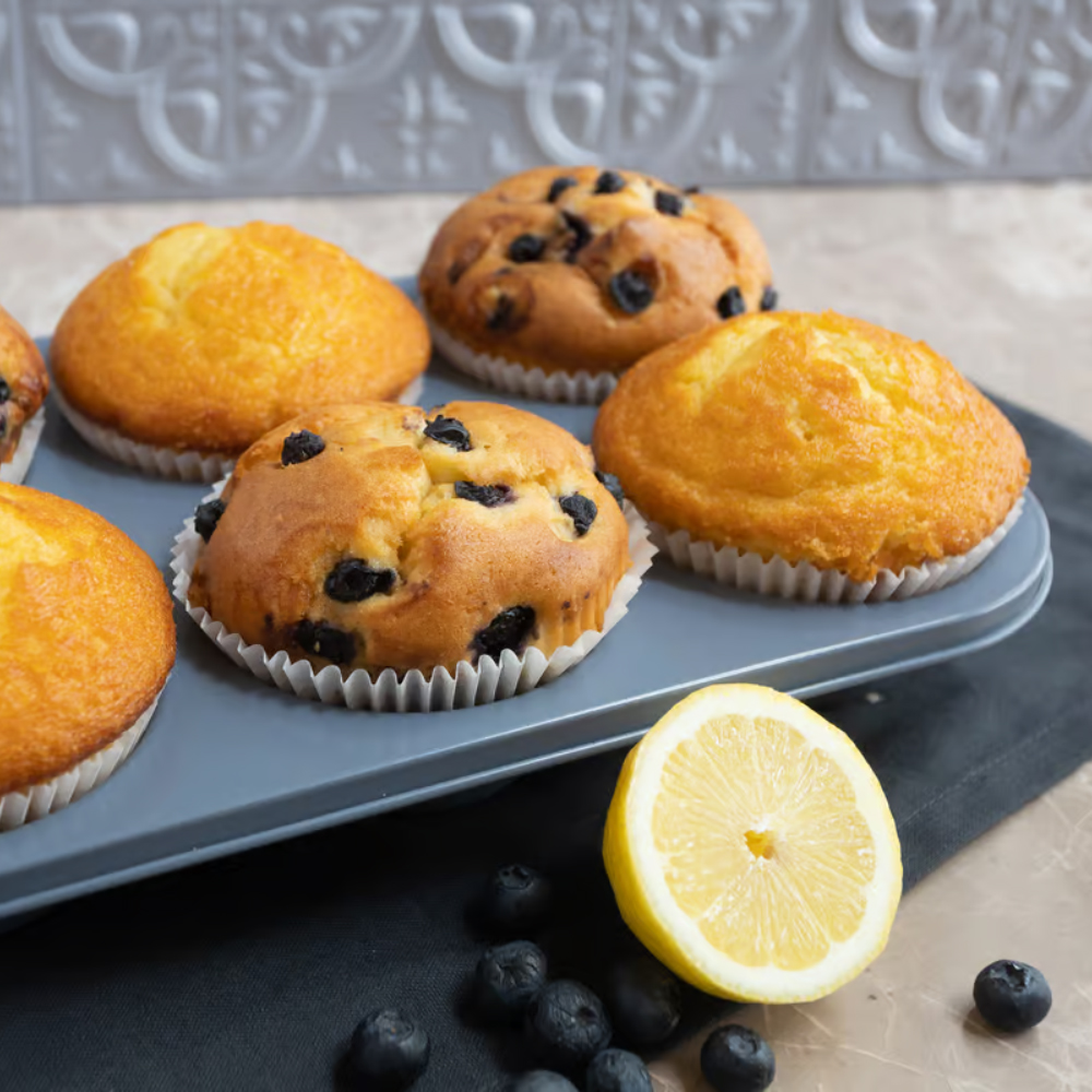 Fox Run Giant Nonstick Muffin Pan, 6 Cavities image 2