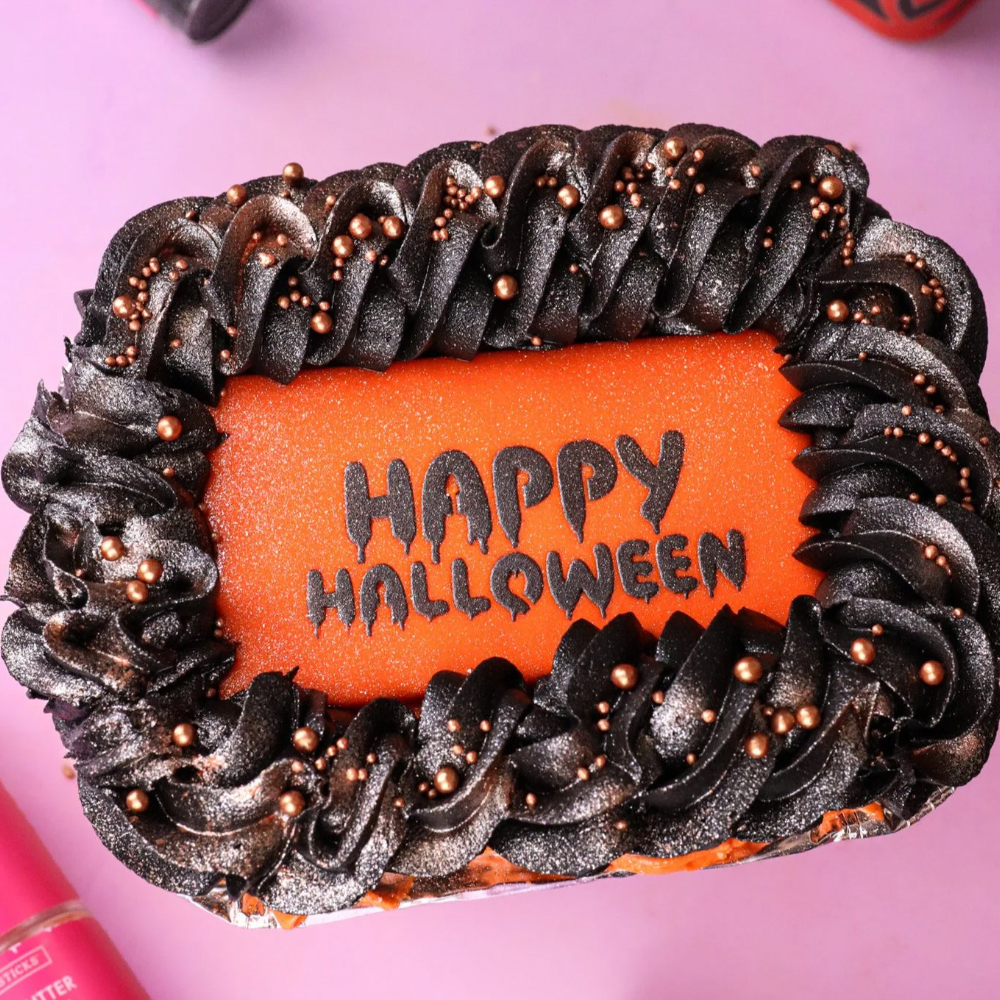 Sweet Sticks Happy Halloween Spooky Stencil image 1
