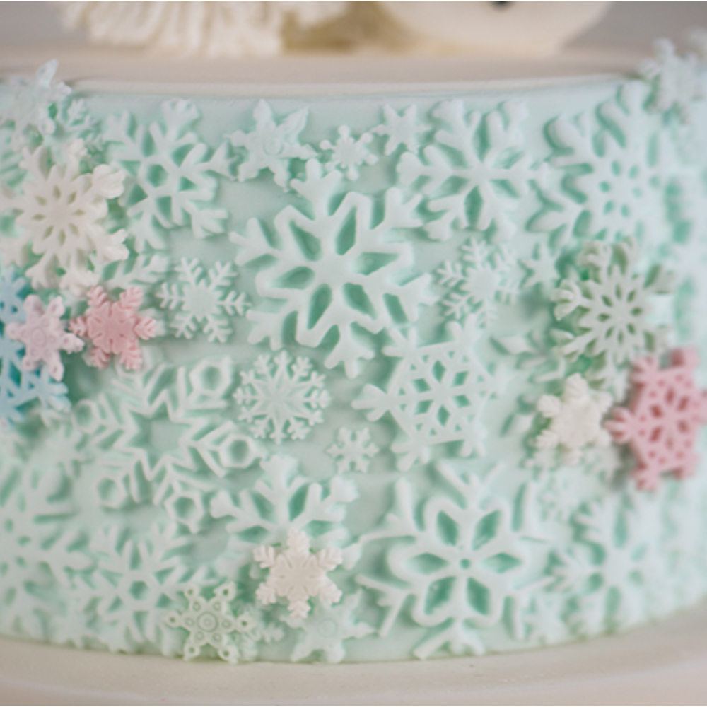 Karen Davies Sugarcraft Snowflakes Silicone Mold image 2