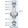 Pusher Bearing For Hobart Mixer D 300 Transmission Unit image 2