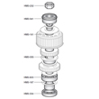 Planetary Shaft and Bushing Assembly For Hobart Mixer D300 image 2