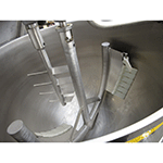 Groen DHT60-INA/2 60 Gallon Tilt Kettle, With Tilt-out Twin Shaft Scraper Mixer, Brand New image 2