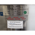 Groen DHT60-INA/2 60 Gallon Tilt Kettle, With Tilt-out Twin Shaft Scraper Mixer, Brand New image 9