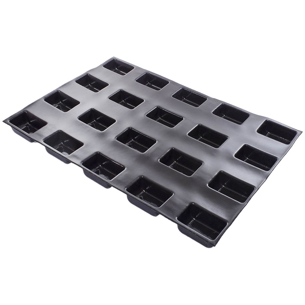 Demarle Flexipan Origine Oval Pavers Mold, 20 Cavities image 2