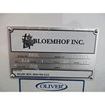 Bloemhof 860L Bread Moulder, Includes 2 Pressure Plates, Used Excellent Condition image 4