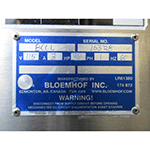 Bloemhof 860L Bread Moulder, Includes 2 Pressure Plates, Used Excellent Condition image 4