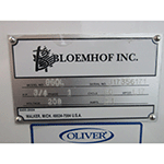 Bloemhof 860L Bread Moulder, Includes 2 Pressure Plates, Used Excellent Condition image 4