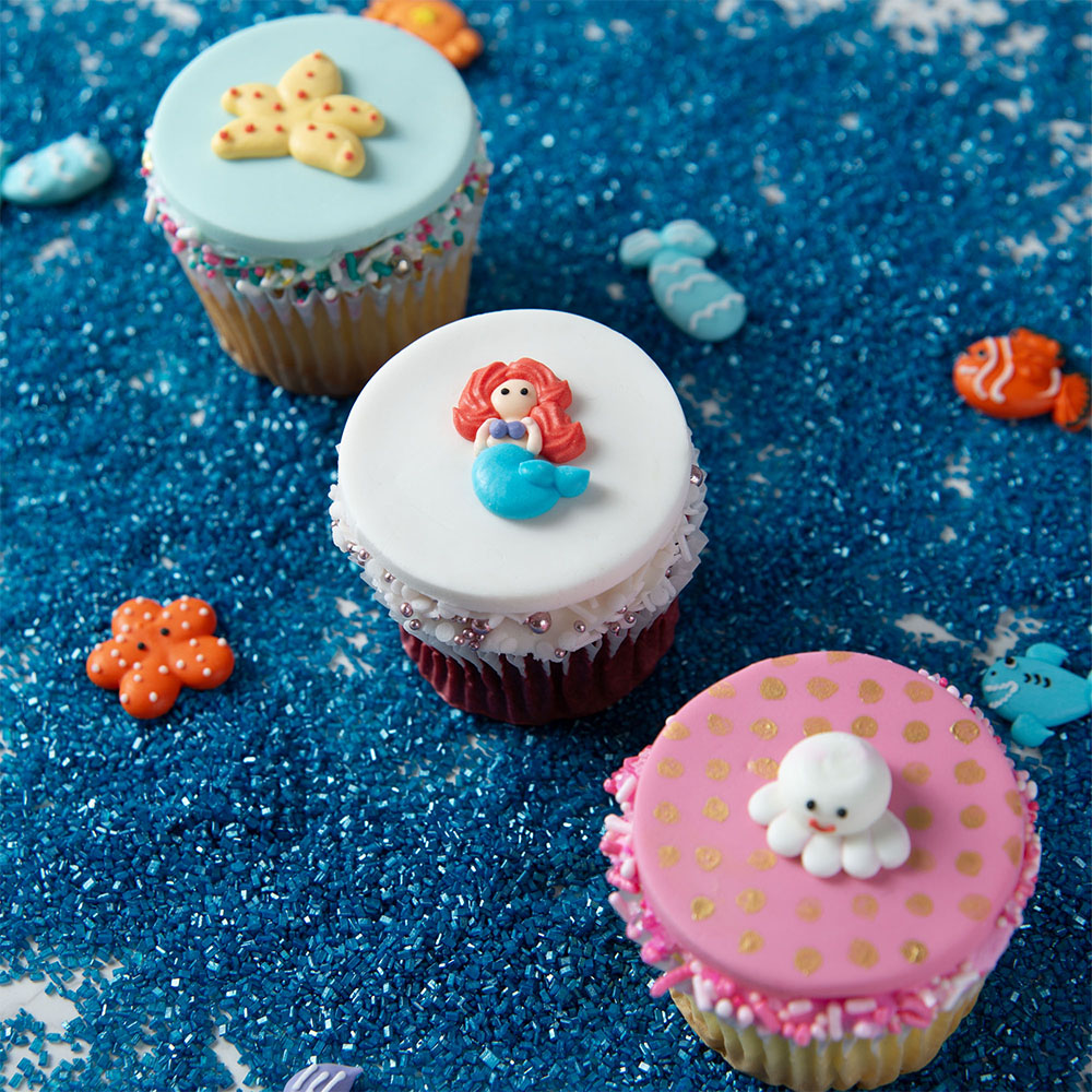 O'Creme Assorted Sea Creature Royal Icing Decorations, Set of 20 image 1