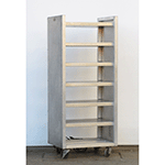 Lockwood FWS-2127-6 Mobile Pizza Food Warming Shelf, Used Excellent Condition image 2