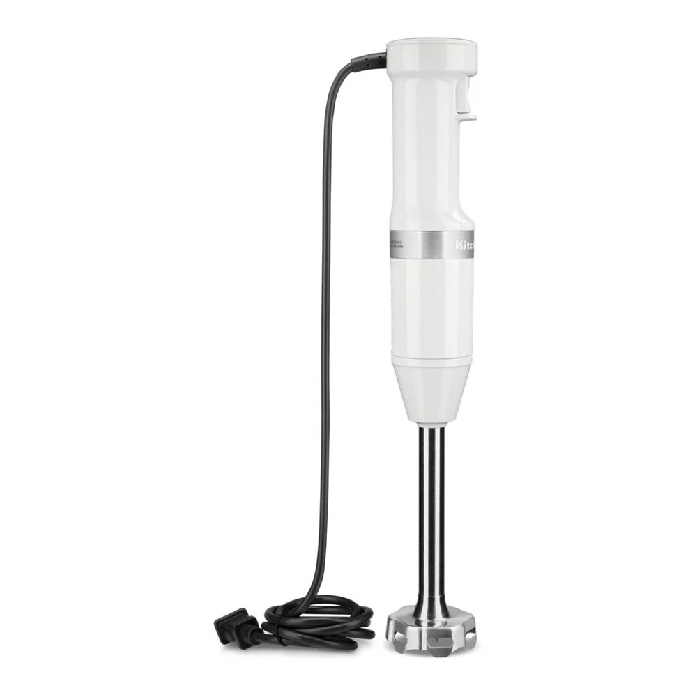 Kitchen Aid White Variable Speed Corded Hand Blender image 1