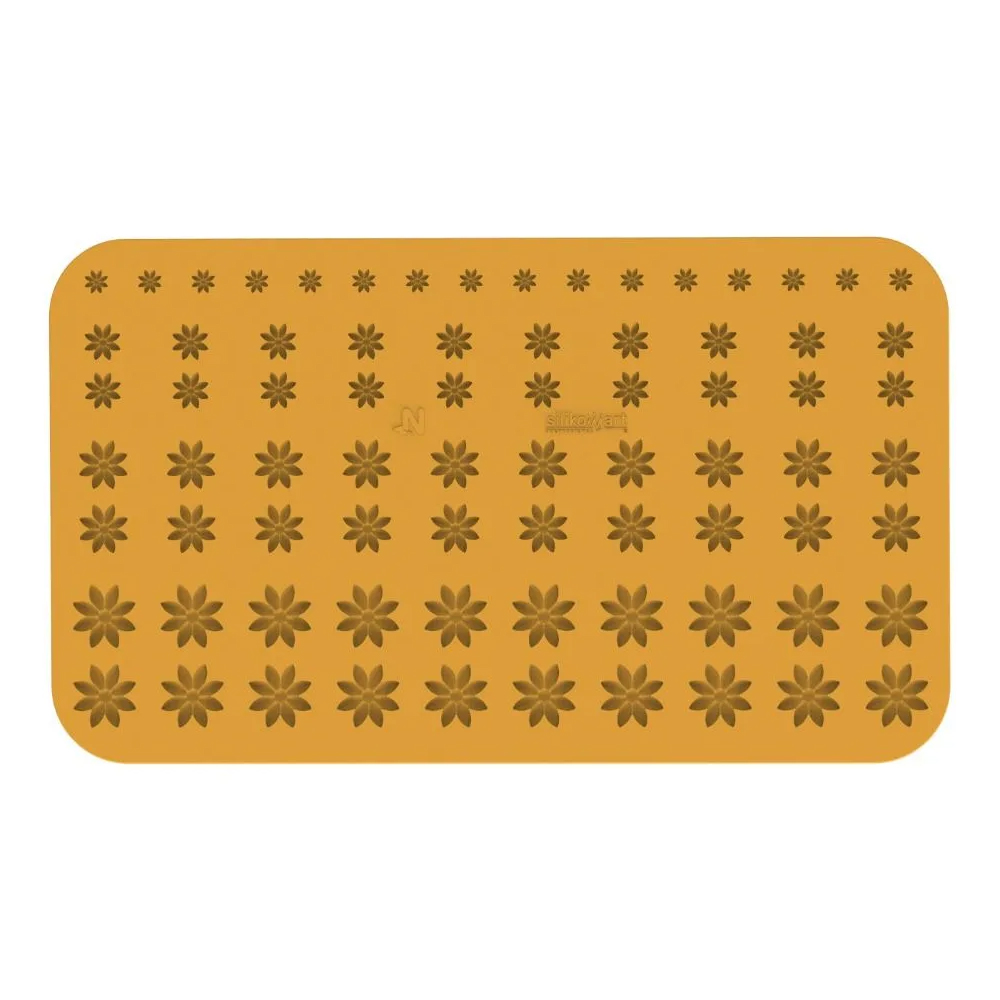 Silikomart MARGHERITA Silicone Flower Decor Mold, 76 Cavities image 2