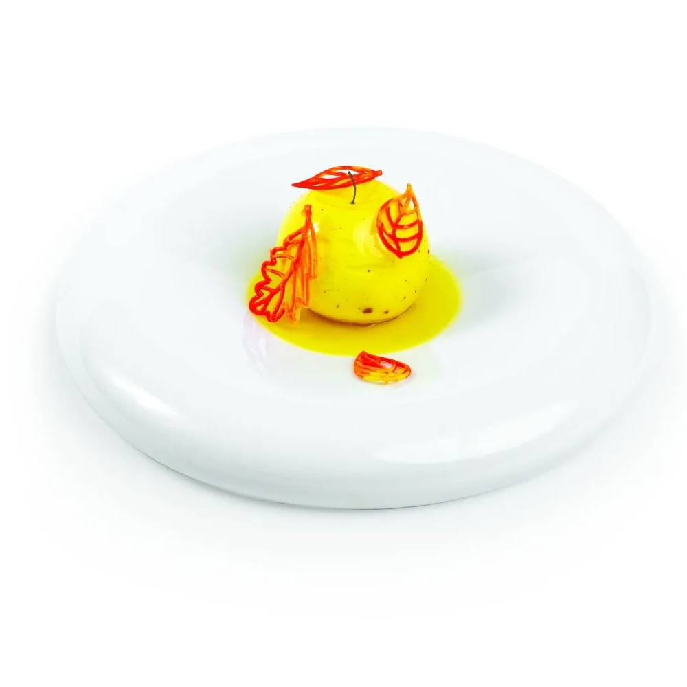Silikomart TAIGA Silicone Leaves Decor Mold, 56 Cavities image 1