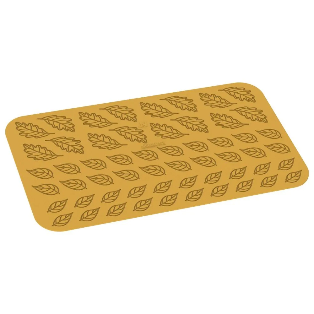Silikomart TAIGA Silicone Leaves Decor Mold, 56 Cavities image 3