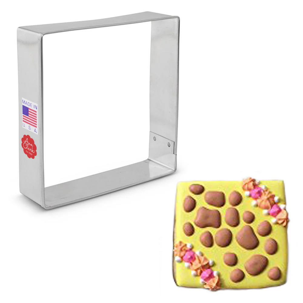 Ann Clark Square Cookie Cutter, 3.5" image 1