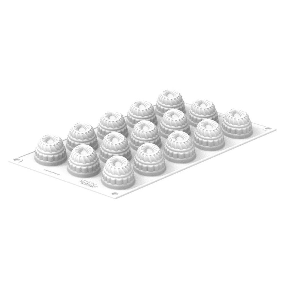 Silikomart PLEIN COEUR OVAL 28 Silicone Oval Mold, 15 Cavities image 2