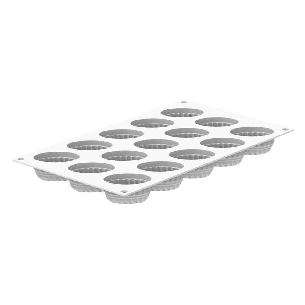 Silikomart PLEIN COEUR OVAL 28 Silicone Oval Mold, 15 Cavities image 3