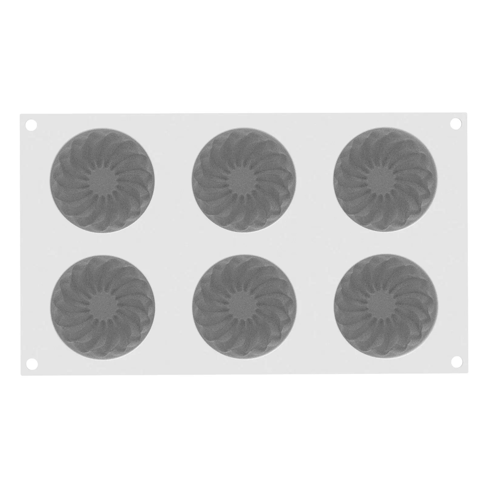 Silikomart PLEIN COUER ROUND 142 Silicone Mold, 6 Cavities image 3