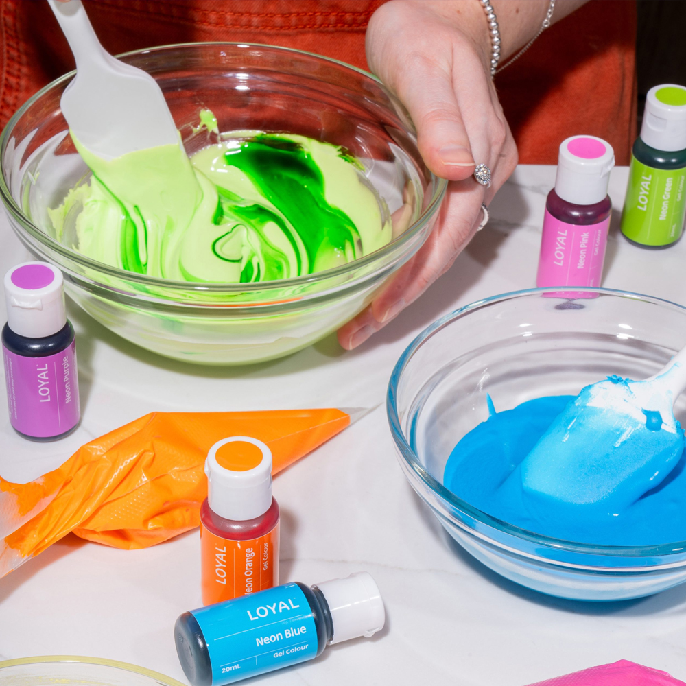 Loyal Neon Blue Gel Color, 20 ml image 1
