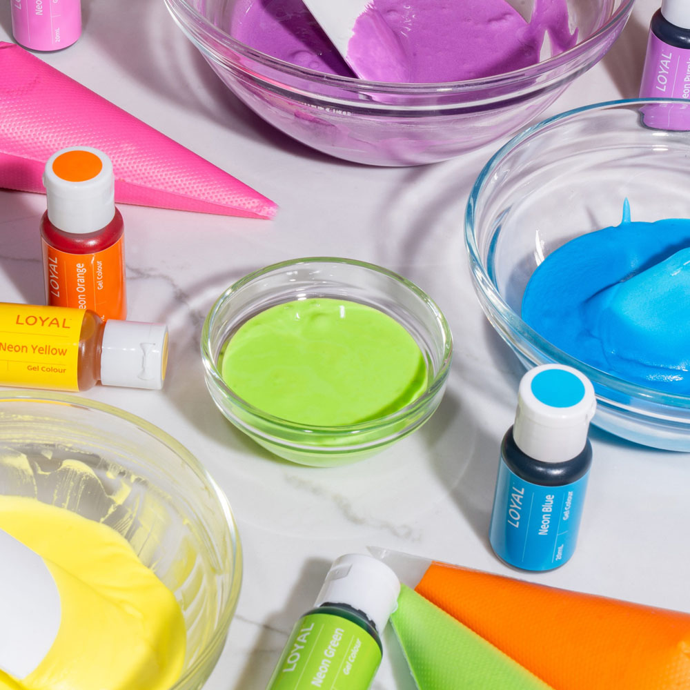 Loyal Neon Green Gel Color, 20 ml image 1