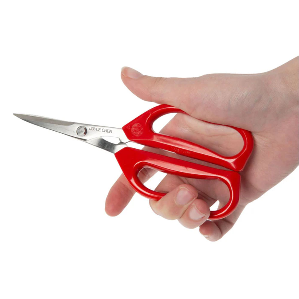 Winco Kitchen Scissors with Red Handle image 1