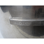 Hobart BOWL-SSTD20 20 Qt. Bowl Fits For D300 Mixer, Used Excellent Condition image 3