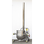 Savage Bros 0712SS Stainless Steel Hydraulic Mixer Bowl Lift Truck, Used Excellent Condition image 1