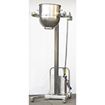 Savage Bros 0712SS Stainless Steel Hydraulic Mixer Bowl Lift Truck, Used Excellent Condition image 2