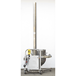 Savage Bros 0712SS Stainless Steel Hydraulic Mixer Bowl Lift Truck, Used Excellent Condition image 4