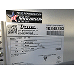 True STG2F-2S-HC Solid Door Reach-In Freezer, Used Excellent Condition image 3