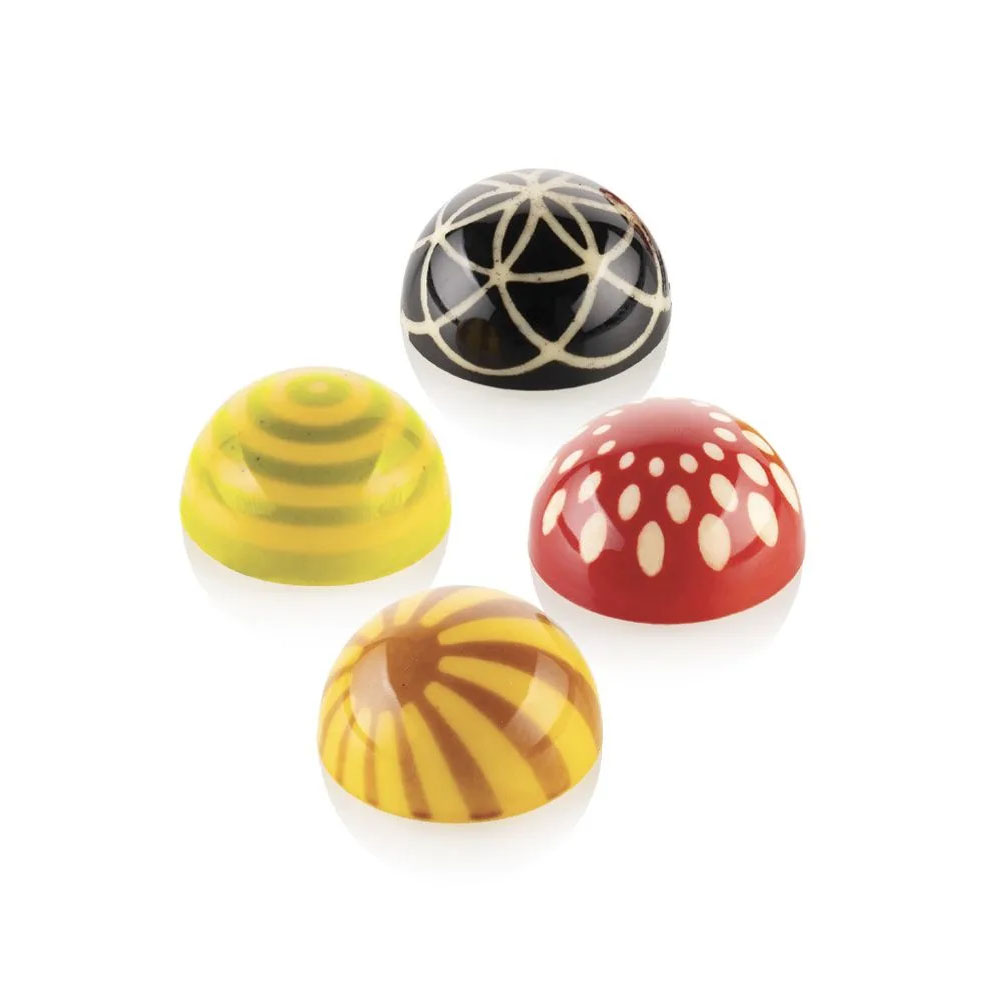 Silikomart Chocolate Stamps, Set of 4 image 1