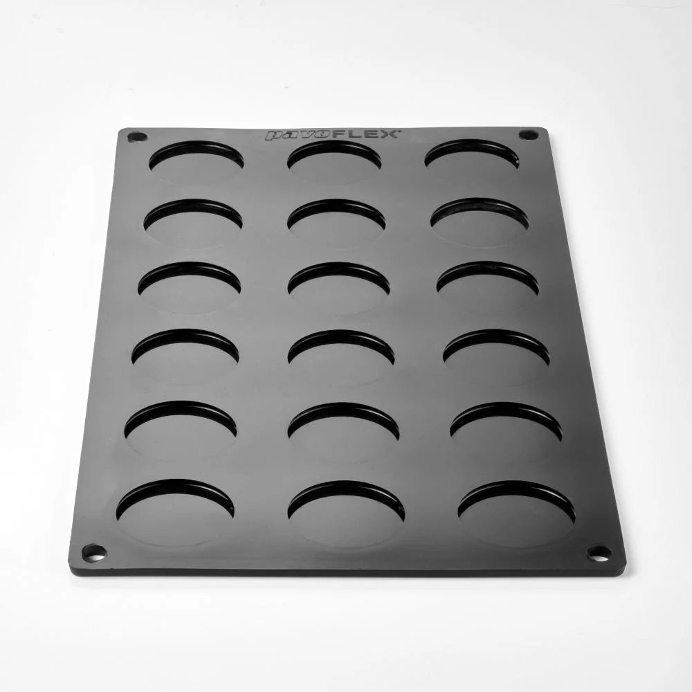 Pavoni Mini Macaron Silicone Mold, 18 Cavities image 5