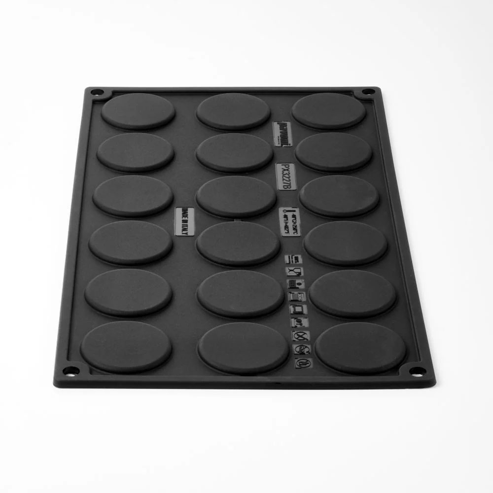 Pavoni Mini Macaron Silicone Mold, 18 Cavities image 6