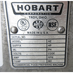 Hobart 84186 Buffalo Chopper, Used Excellent Condition image 3