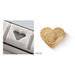 Polin Wire Cut Die Heart Shape, 7 Row, Used Excellent Condition image 2