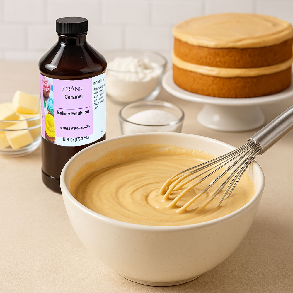 LorAnn Oils Caramel Bakery Emulsion, 16 oz. image 1