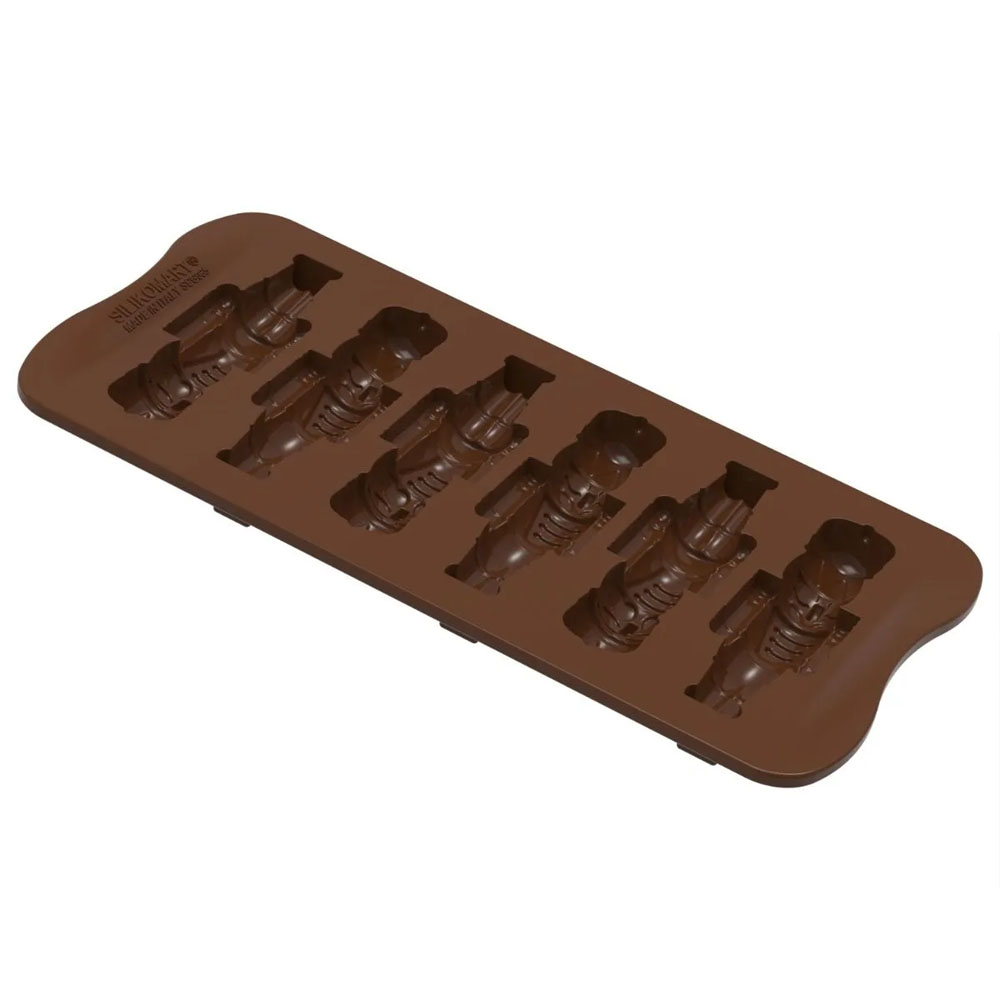 Silikomart Nutcracker Silicone Chocolate Mold, 6 Cavities image 3
