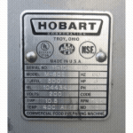 Hobart M802 80 Qt Mixer, Bowl And 2 Attachments Included, Used Excellent Condition image 3